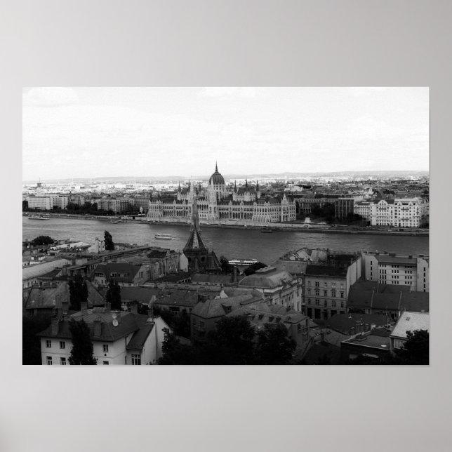Poster Budapest (Devant)