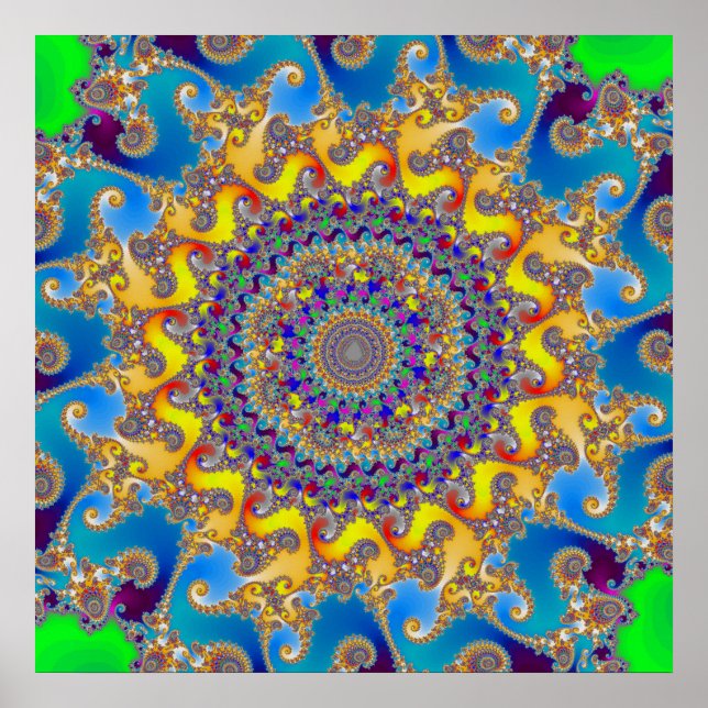 Poster Budda Sun (Devant)