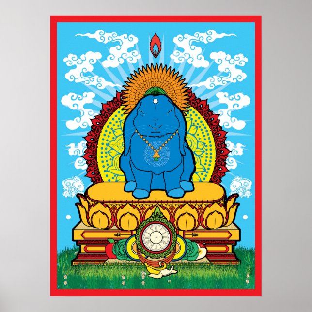 Poster BUDDHA 18x24 (Devant)