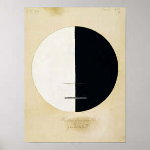 Poster Buddhas standpoint in the Earthly life by Klint