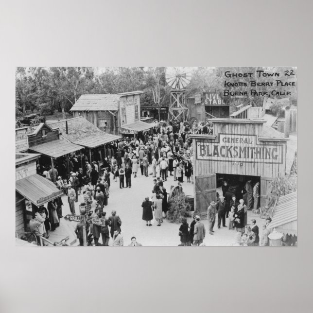 Poster Buena Park, Californie Knotts Berry Place Ghost (Devant)