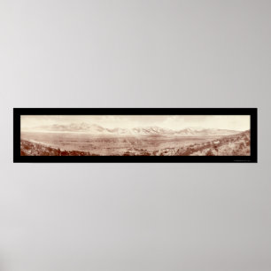 Poster Buena Vista Range, CO Photo 1911
