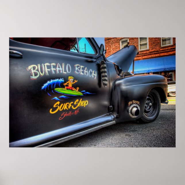 Poster Buffalo Beach Surf Shop (Devant)