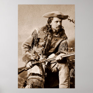 Poster Buffalo Bill Cody - Vers 1880