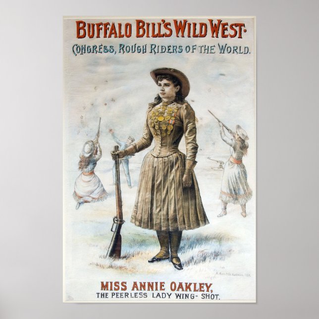 Poster Buffalo Bill's Wild West (Devant)