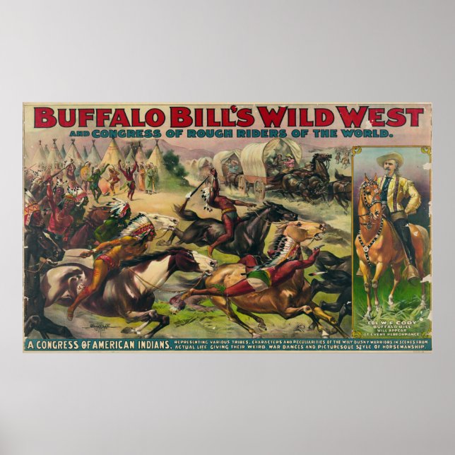 Poster Buffalo Bill's Wild West [1899] (Devant)