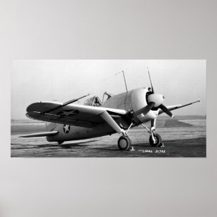 Poster Buffalo Brewster F2A-2