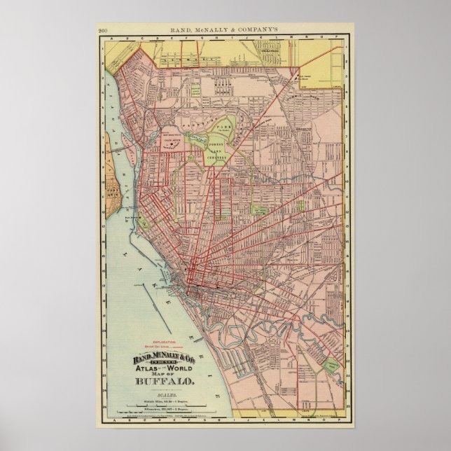 Poster Buffalo, New York (Devant)