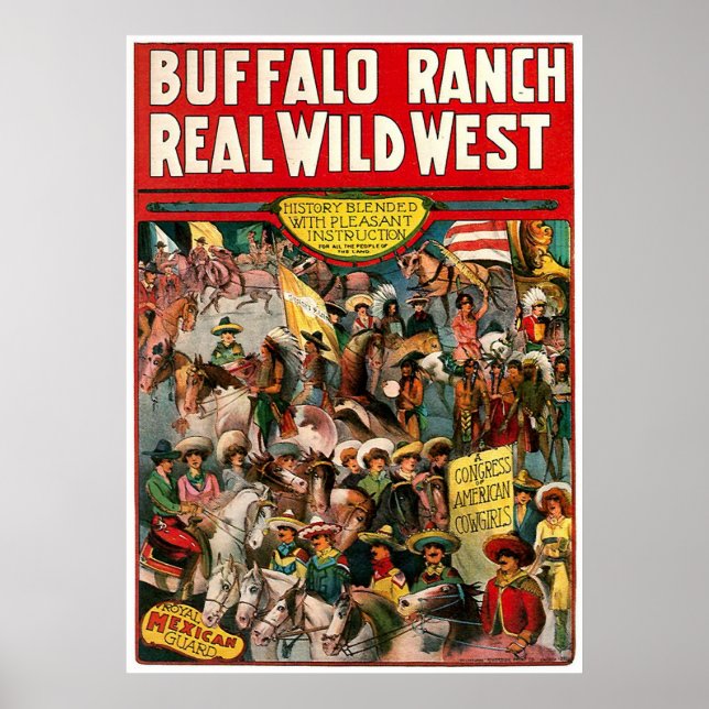 Poster Buffalo Ranch - Imprimer (Devant)