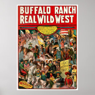 Poster Buffalo Ranch - Print