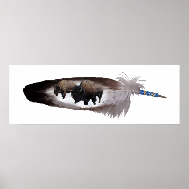 Poster Buffalo Spirit (Devant)