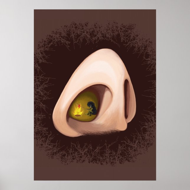 Poster Bug Nez Drôle Pourquoi Nous Éternuons (Devant)