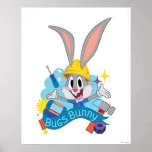Poster BUGS BUNNY BUILDERS™  Art du personnage BUGS BUNNY