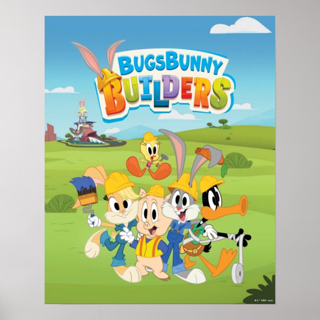Poster BUGS BUNNY BUILDERS™| The Looney Builders Group (Devant)