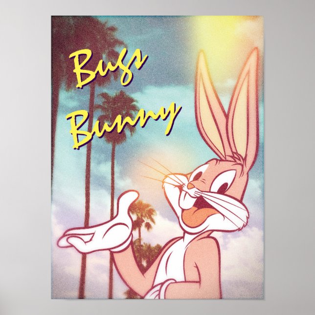 Poster BUGS BUNNY™ Photo de vacances (Devant)