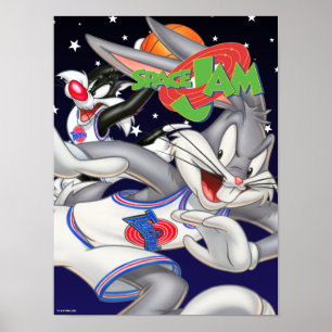 Poster BUGS BUNNY™ & SYLVESTER™ Assist