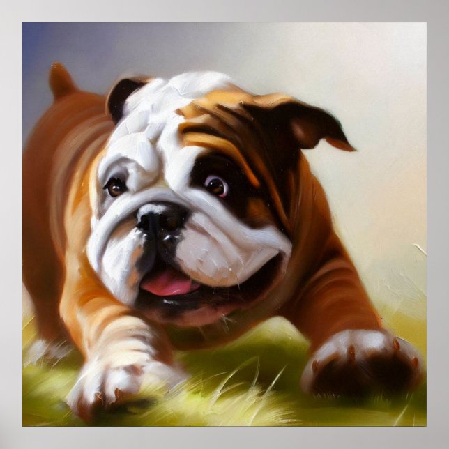 Poster Bulldog (Devant)