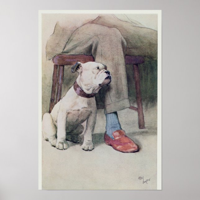 Poster Bulldog (Devant)