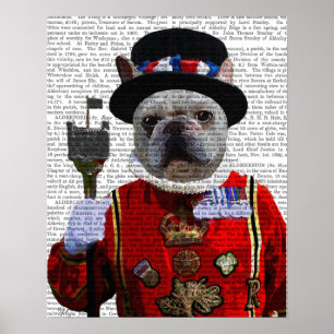 Poster Bulldog Beefeater