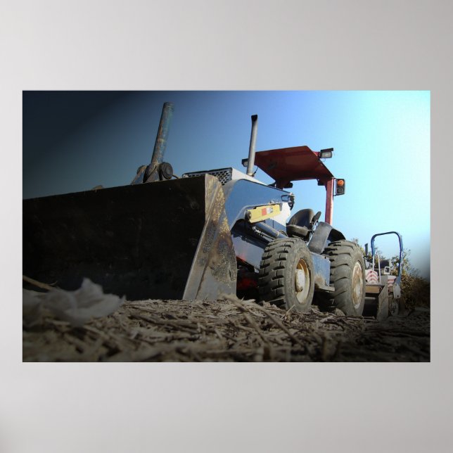 Poster Bulldozer (Devant)