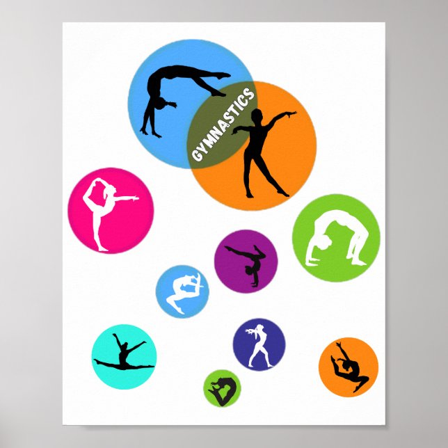 Poster Bulle de gymnastique (Devant)