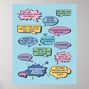 Poster Bulle vocale 24x30