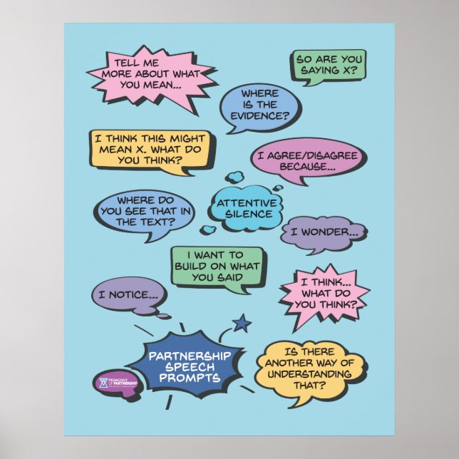 Poster Bulle vocale 24x30 (Devant)