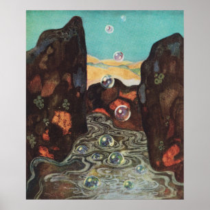 Poster Bulles miraculeuses par Edmund Dulac