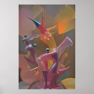 Poster Bullrider - Ken Gage Art