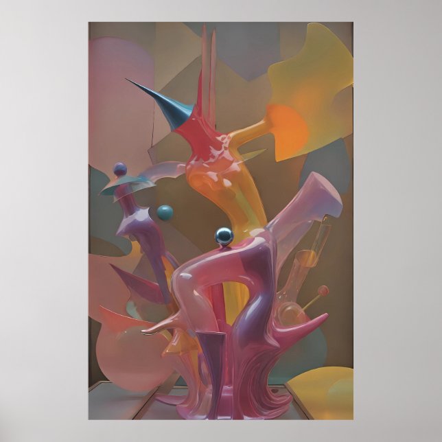 Poster Bullrider - Ken Gage Art (Devant)