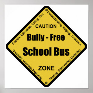 Poster Bully - Bus scolaire gratuit