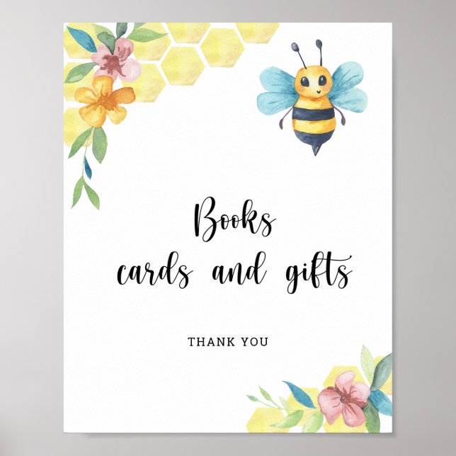 Poster Bumble abeille - livres cartes et cadeaux (Devant)