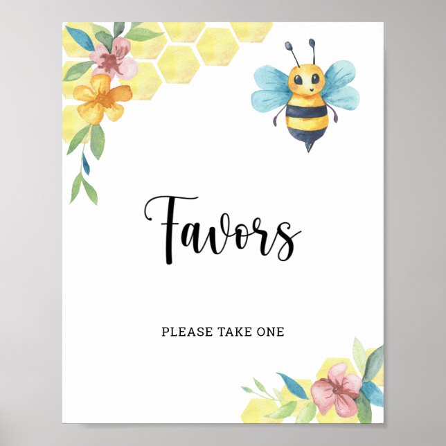 Poster Bumble Bee est sur le chemin \ Favors (Devant)