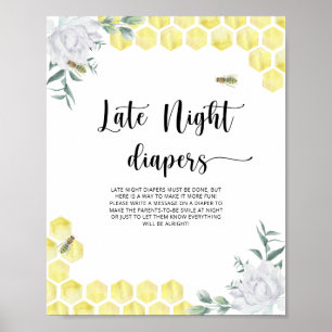 Poster Bumble Bee \ Late night couches jeu