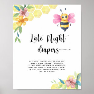 Poster Bumble bee \ Late night couches jeu