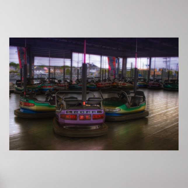 Poster "Bumper Cars" (Devant)
