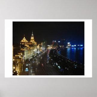 Poster Bund de Shanghai