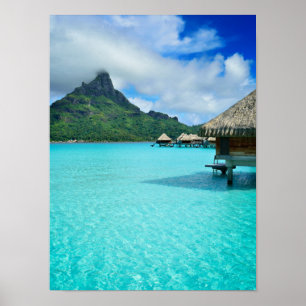 Poster Bungows d'Overwater sur l'affiche de verticale de