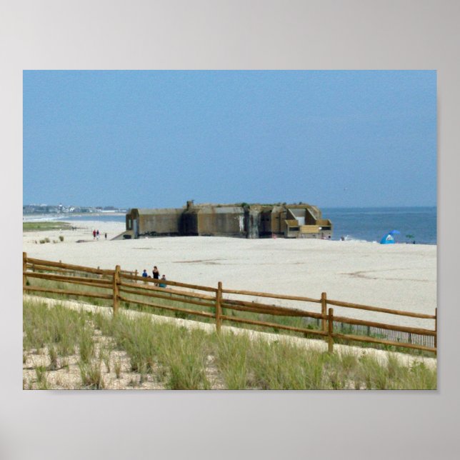 Poster Bunker du Cap May (Devant)