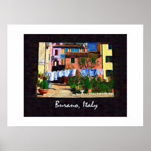 Poster Burano Italy