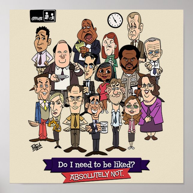 Poster Bureau (Devant)