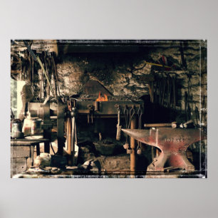 Poster Bureau de forgerons