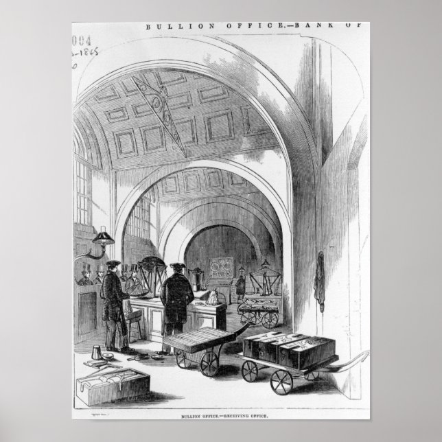 Poster Bureau de réception - Bureau de réception (Devant)