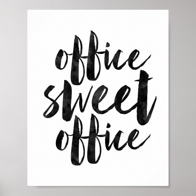 Poster Bureau Sweet (Devant)