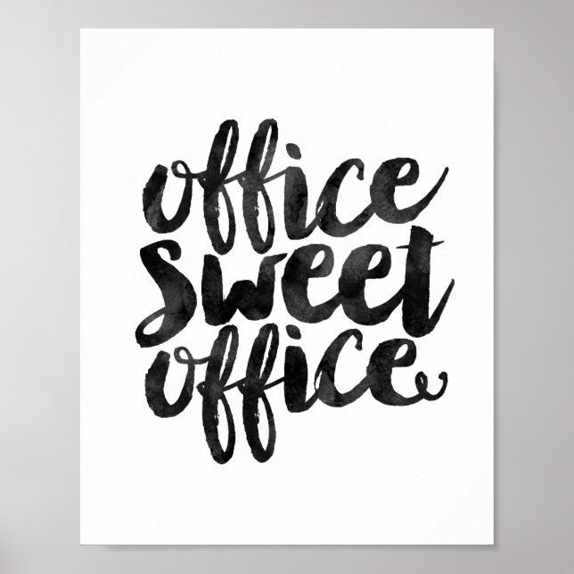Poster Bureau Sweet (Devant)