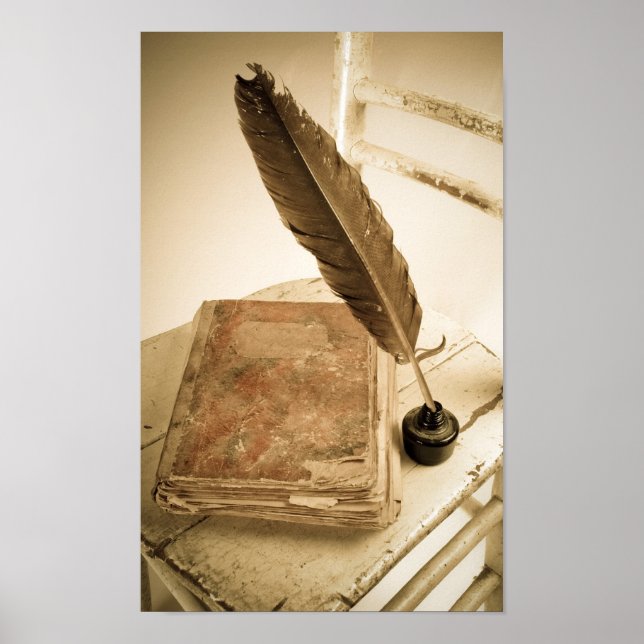 Poster Bureau vintage (Devant)