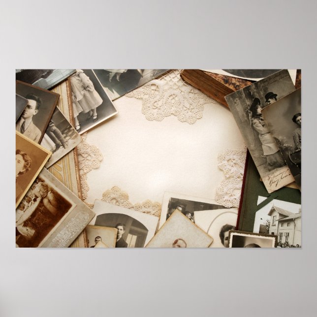 Poster Bureau vintage (Devant)