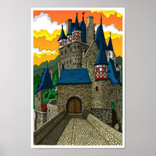 Poster Burg Eltz