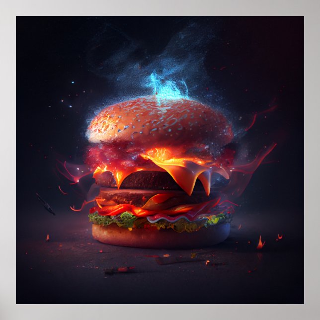 Poster Burger (Front)