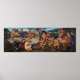 Poster Burne-Jones - Fête De Peleus